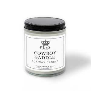 COWBOY SADDLE - 9oz Soy Candle