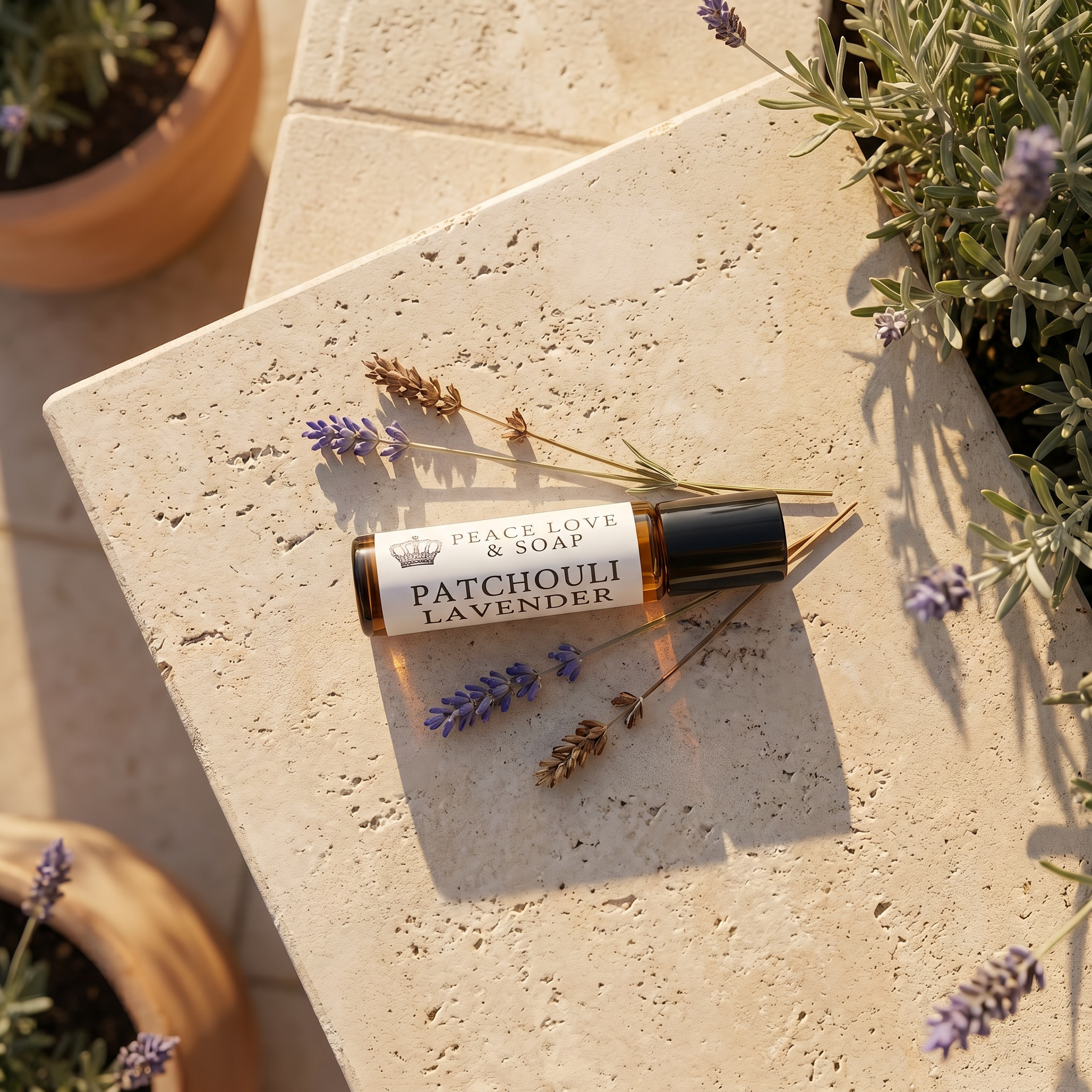 PATCHOULI LAVENDER ESSENTIAL OIL ROLL-ON