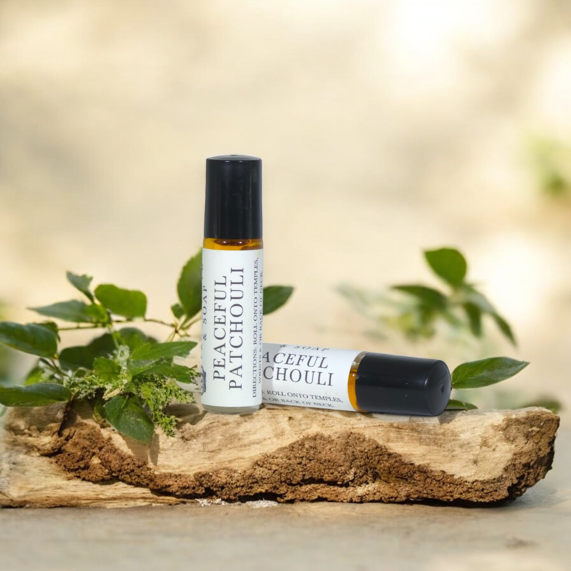 PEACEFUL PATCHOULI - Roll On Essential Oil Blend