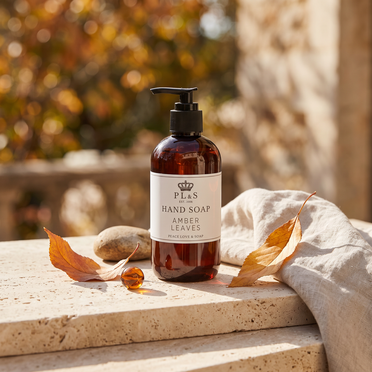 AMBER LEAVES HAND SOAP