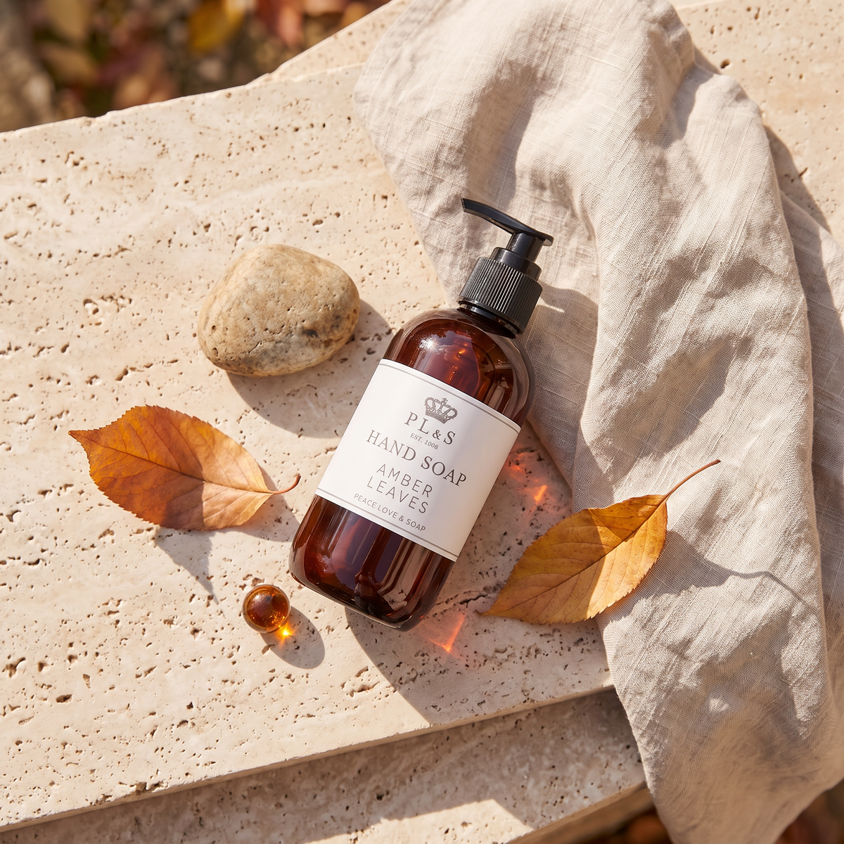 AMBER LEAVES HAND SOAP