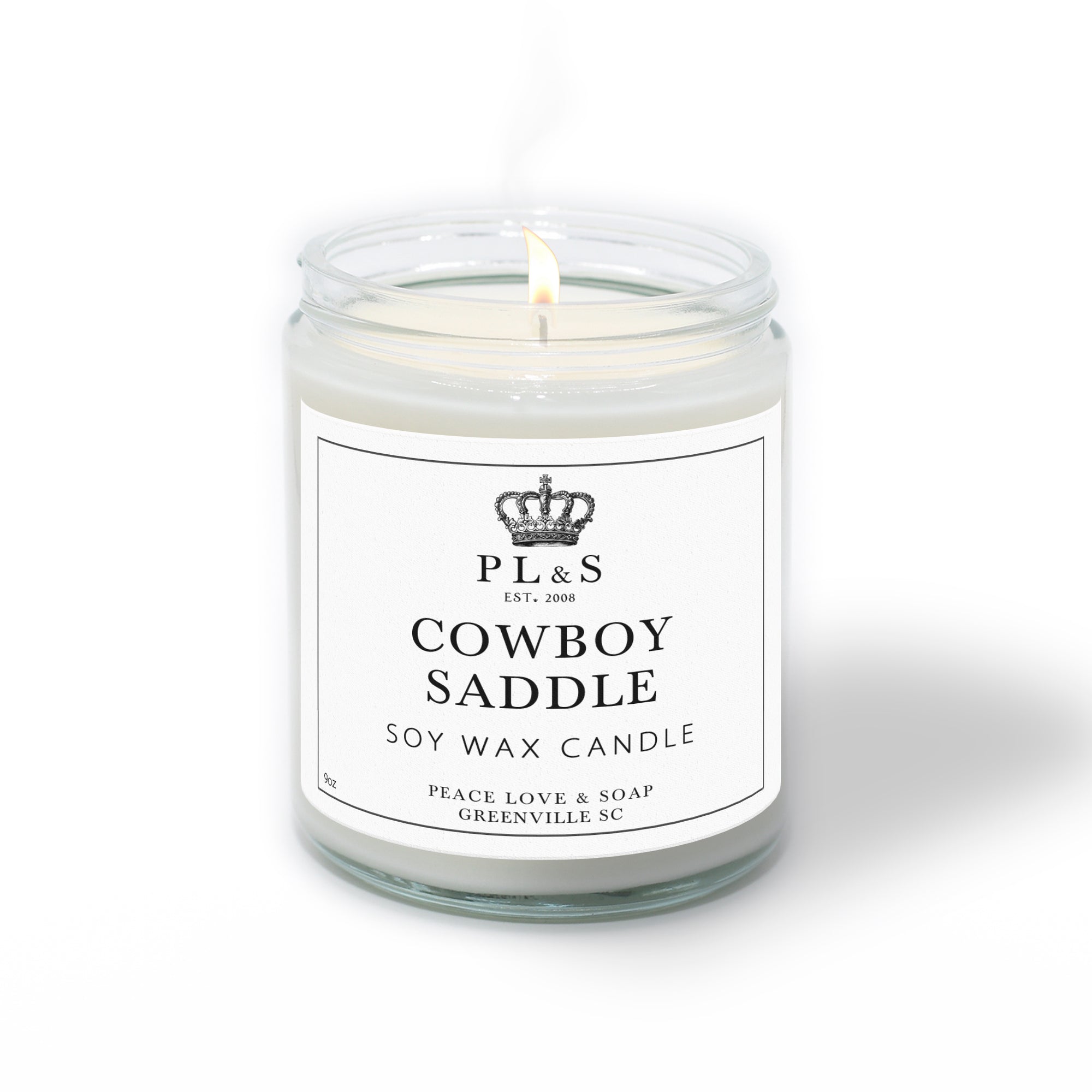 COWBOY SADDLE - 9oz Soy Candle