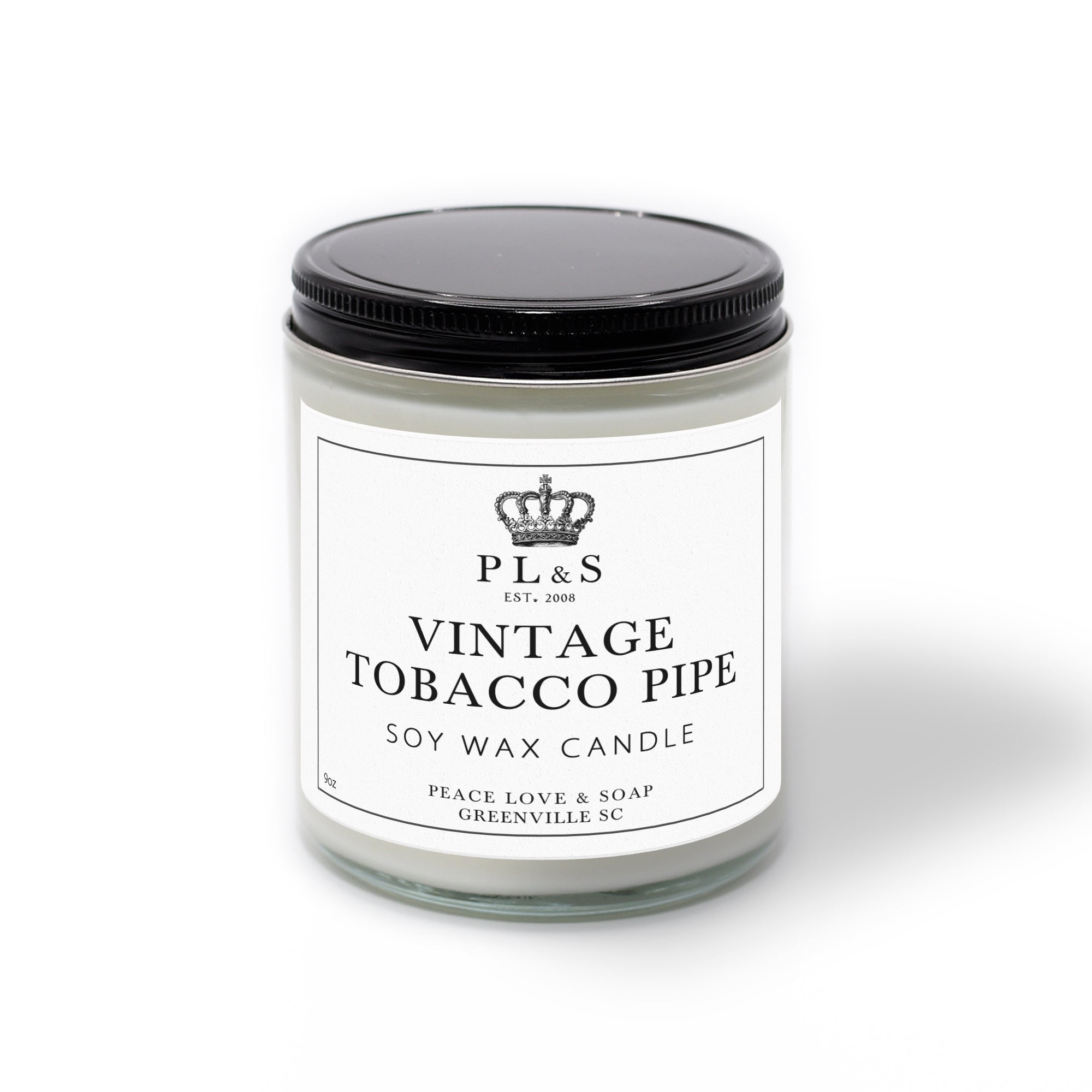 VINTAGE TABACCO PIPE - 9oz Soy Candle