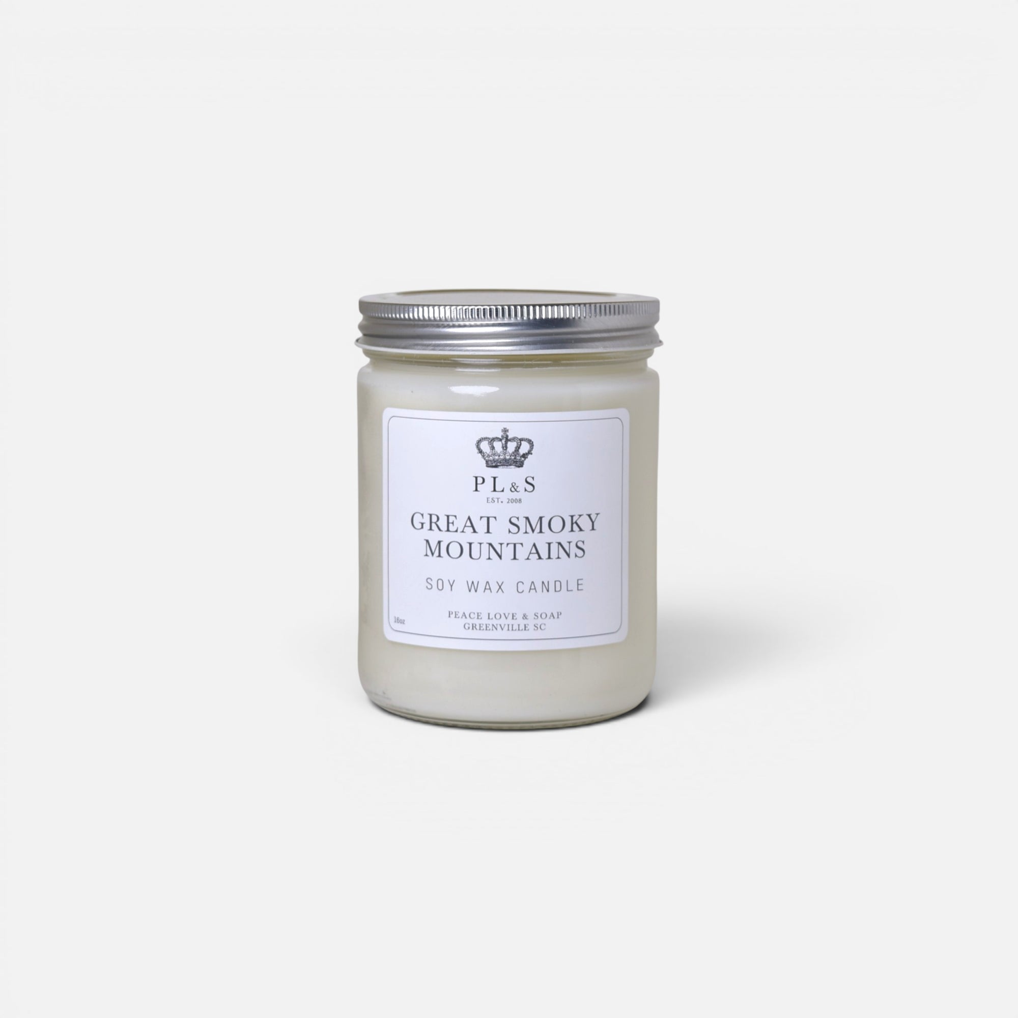 GREAT SMOKY MOUNTAINS 16 OZ SOY CANDLE