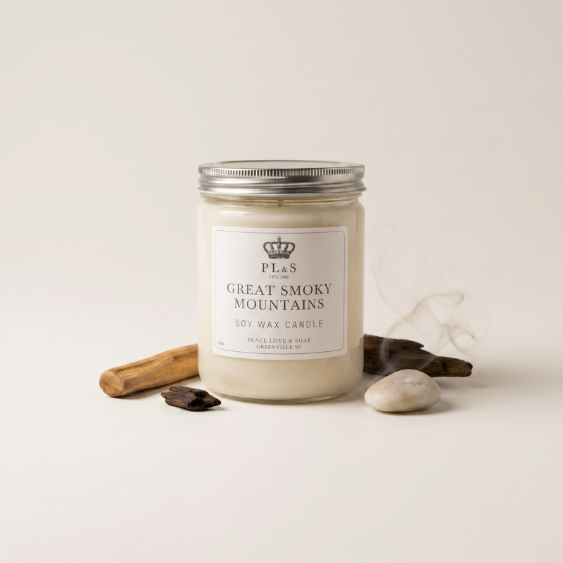 GREAT SMOKY MOUNTAINS 16 OZ SOY CANDLE