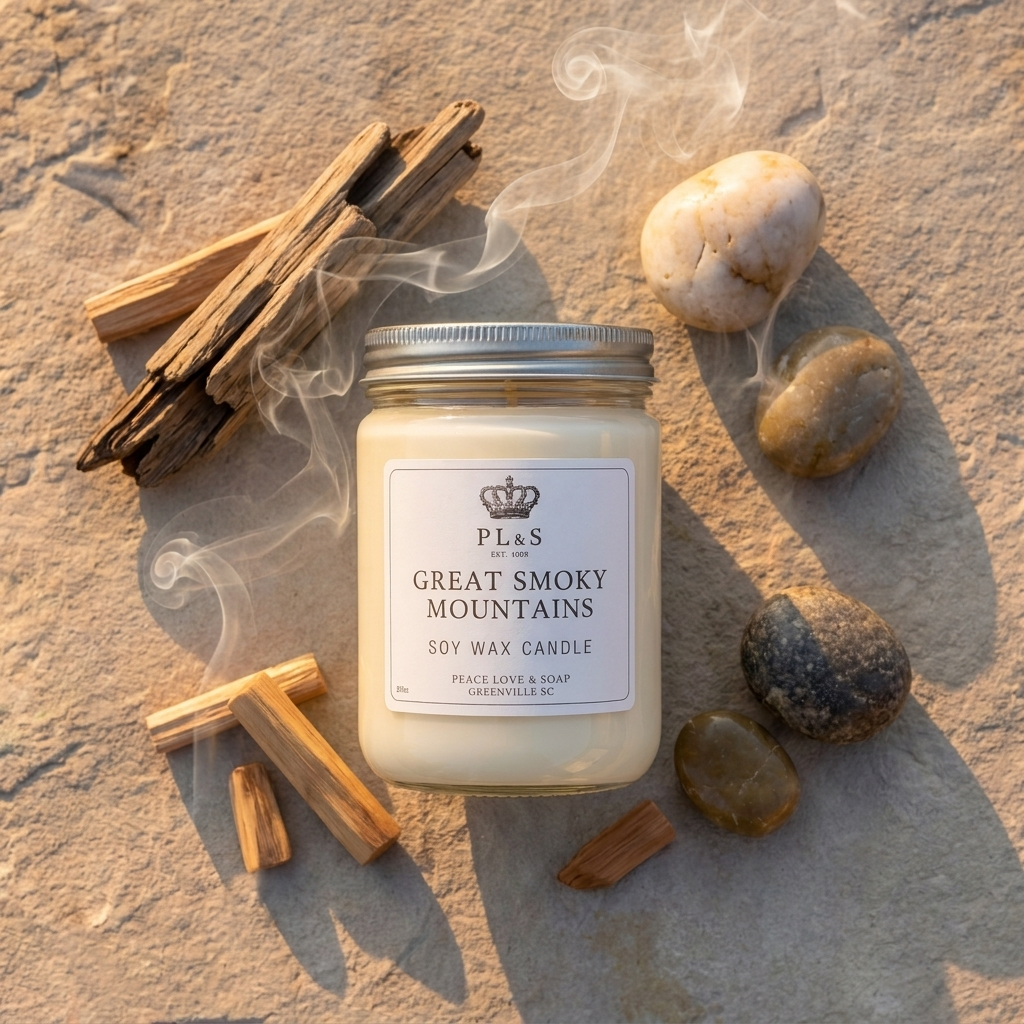 GREAT SMOKY MOUNTAINS 16 OZ SOY CANDLE