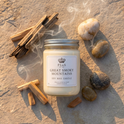 GREAT SMOKY MOUNTAINS 16 OZ SOY CANDLE