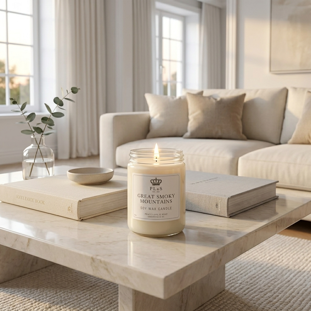 GREAT SMOKY MOUNTAINS 16 OZ SOY CANDLE