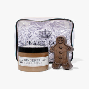 HOLIDAY GIFT BAG - Gingerbread Sugar Scrub & Soap