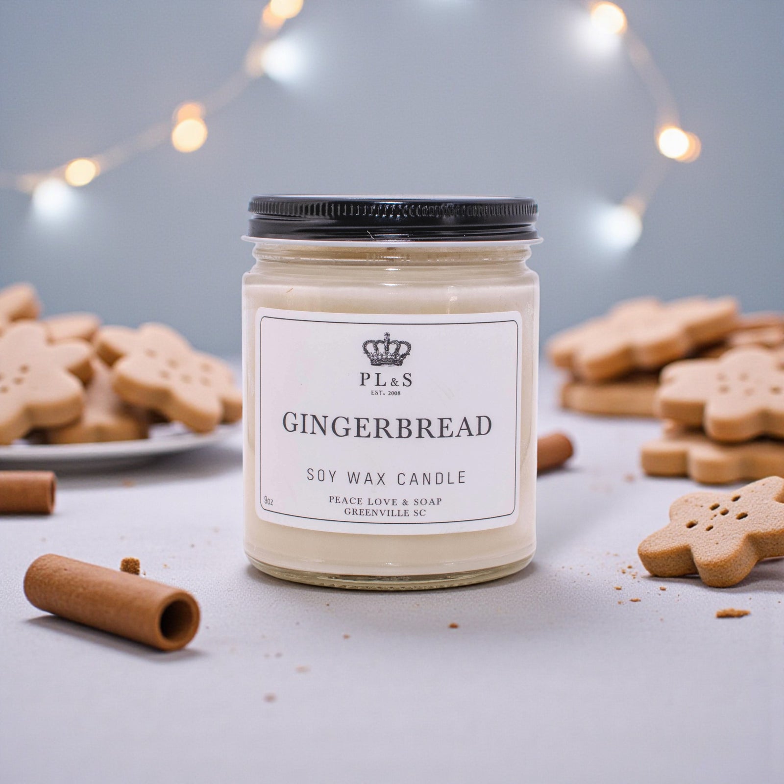 GINGERBREAD - 9oz Soy Candle