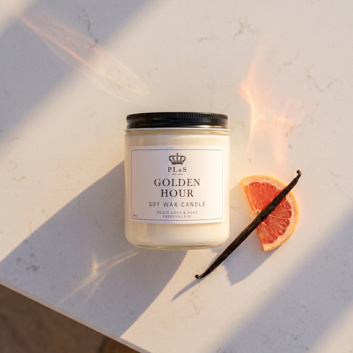 GOLDEN HOUR 9 OZ SOY CANDLE