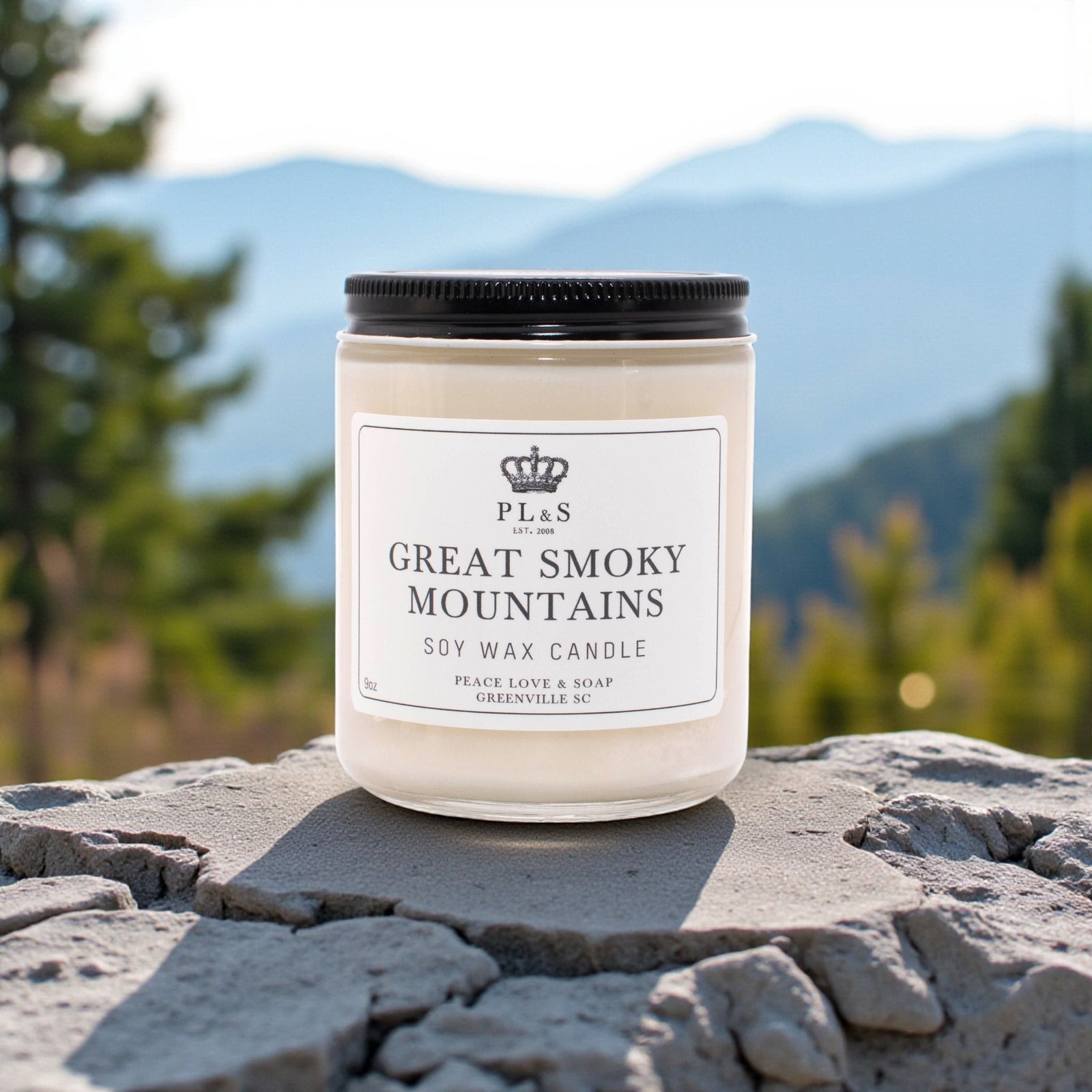 GREAT SMOKY MOUNTAINS - 9oz Soy Candle