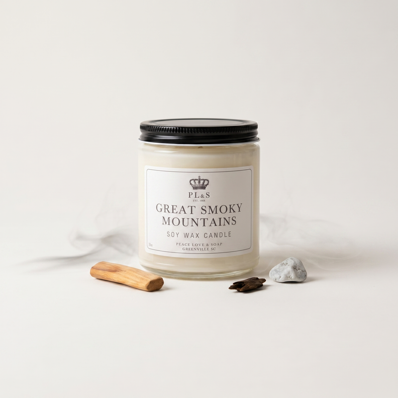 GREAT SMOKY MOUNTAINS 9 OZ SOY CANDLE