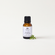 a small bottle of essential oil