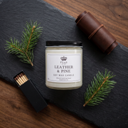 a candle and a box of matches