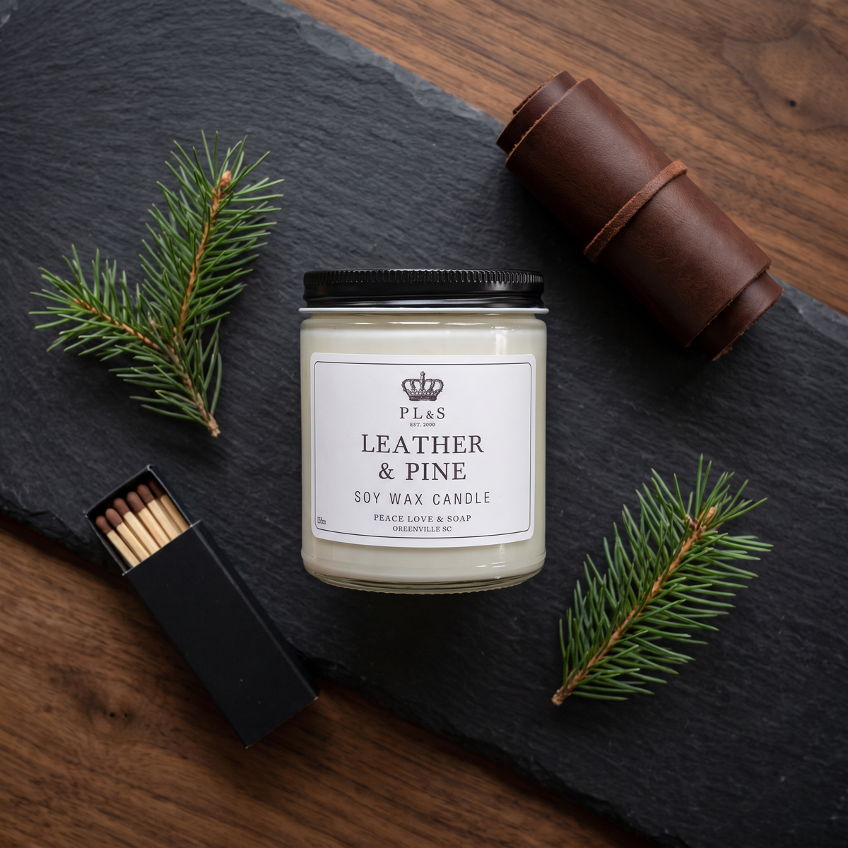 a candle and a box of matches