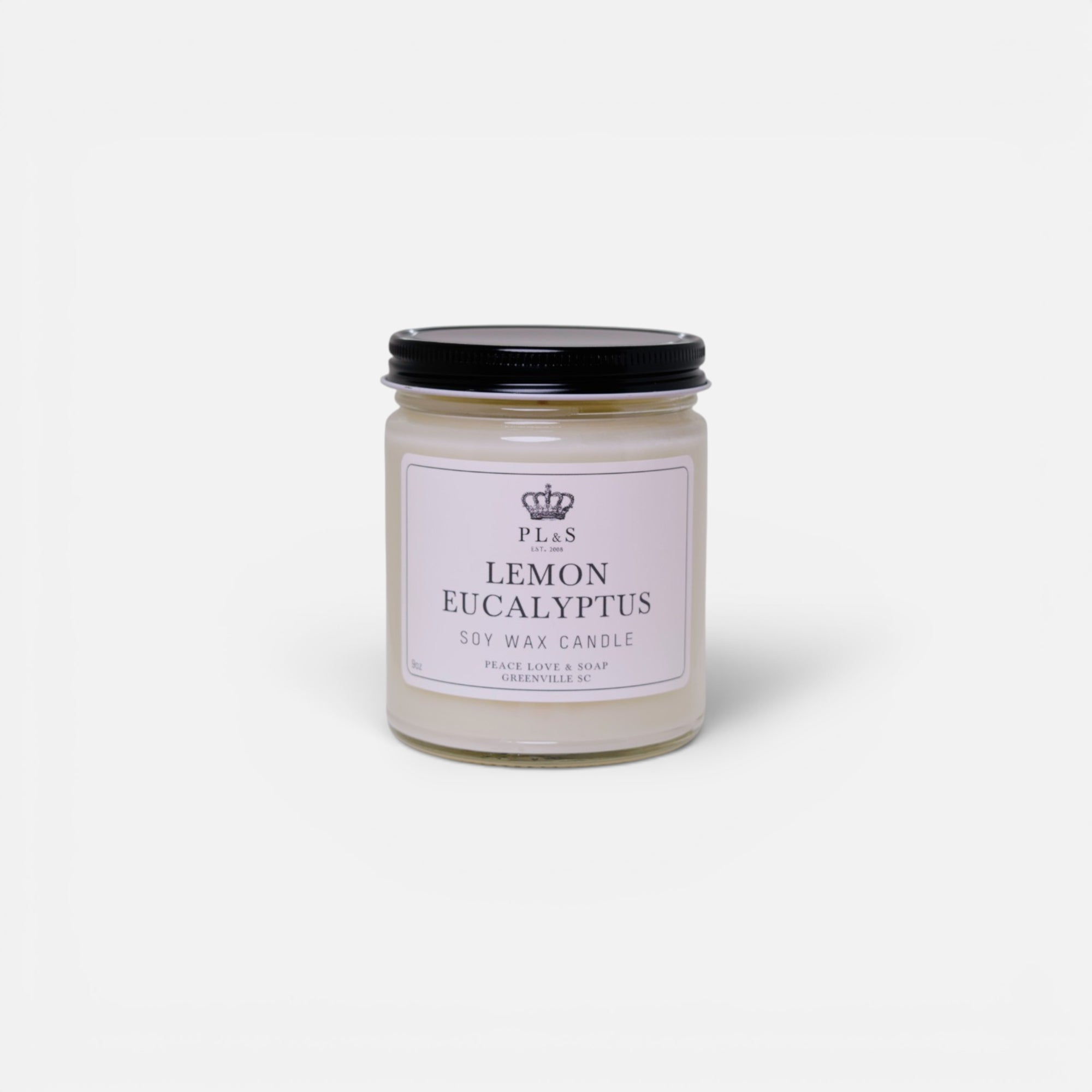 LEMON EUCALYPTUS 9 OZ SOY CANDLE