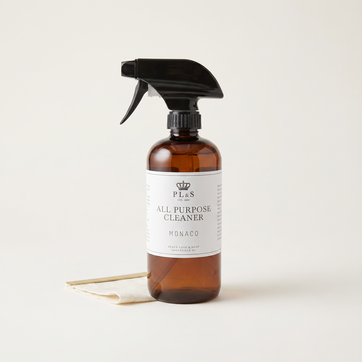 a bottle of cleaning spray