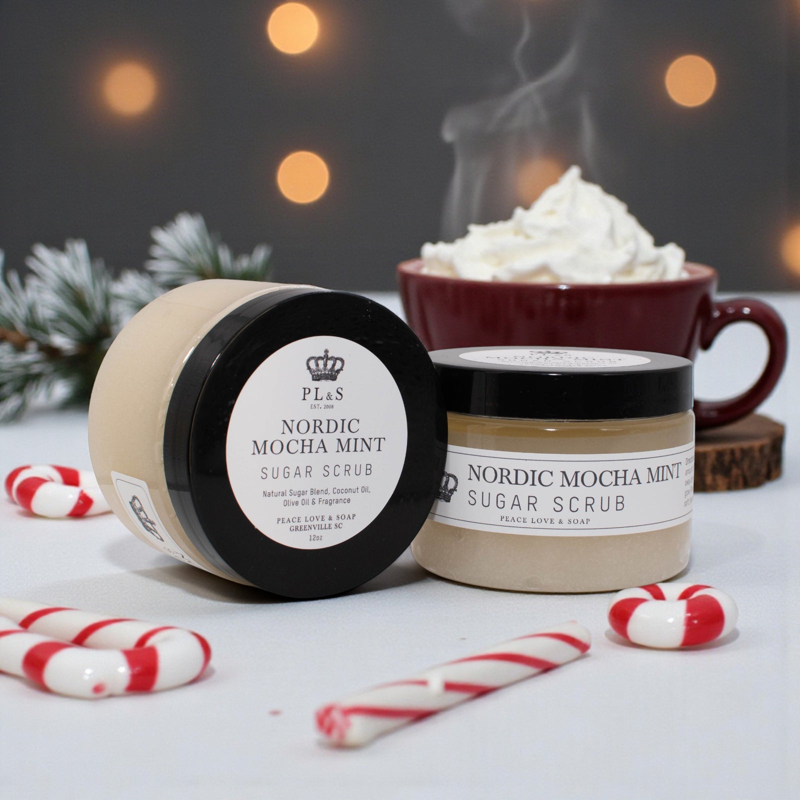 NORDIC MOCHA MINT - Sugar Scrub