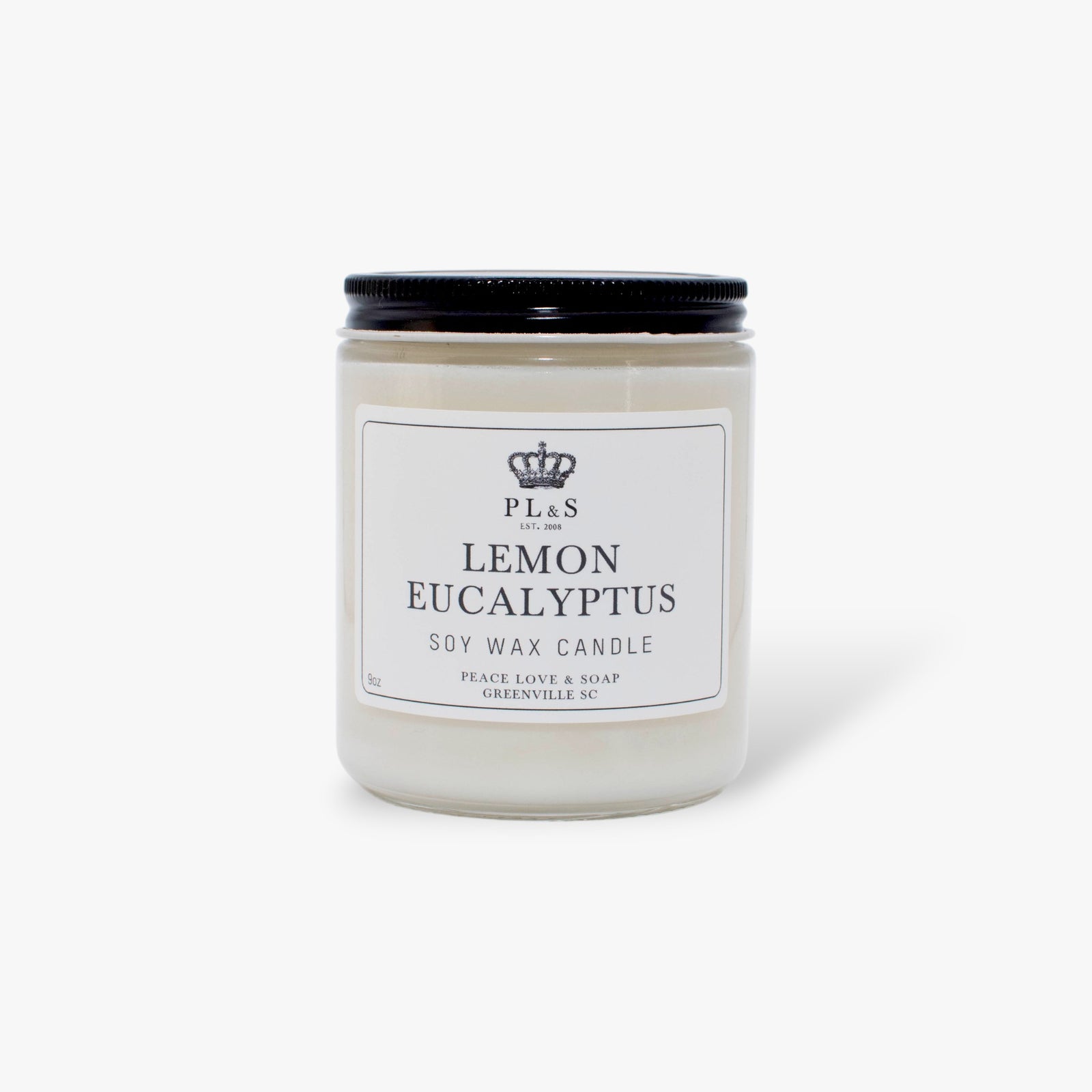 LEMON EUCALYPTUS - 9oz Soy Candle