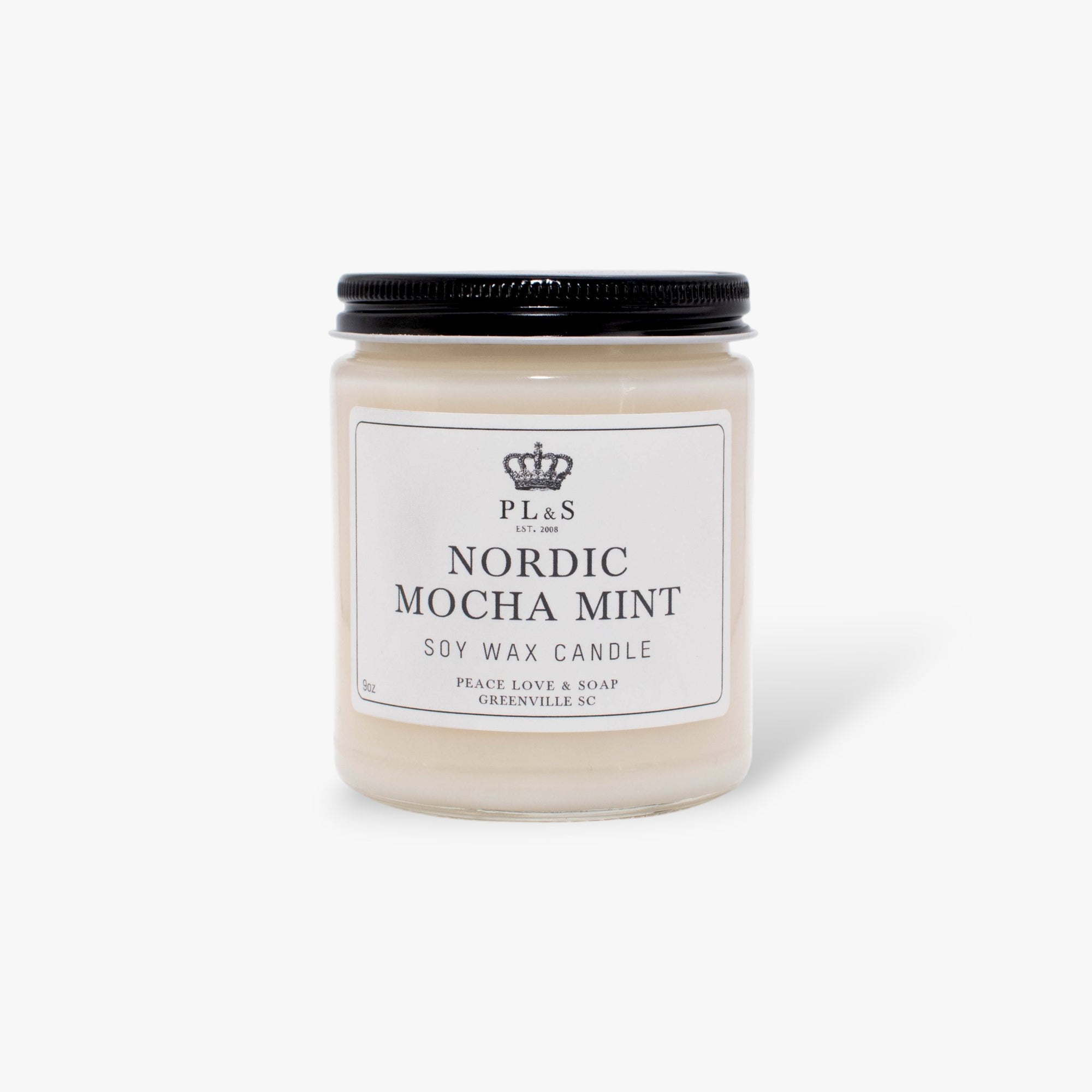 NORDIC MOCHA MINT - 9oz Soy Candle