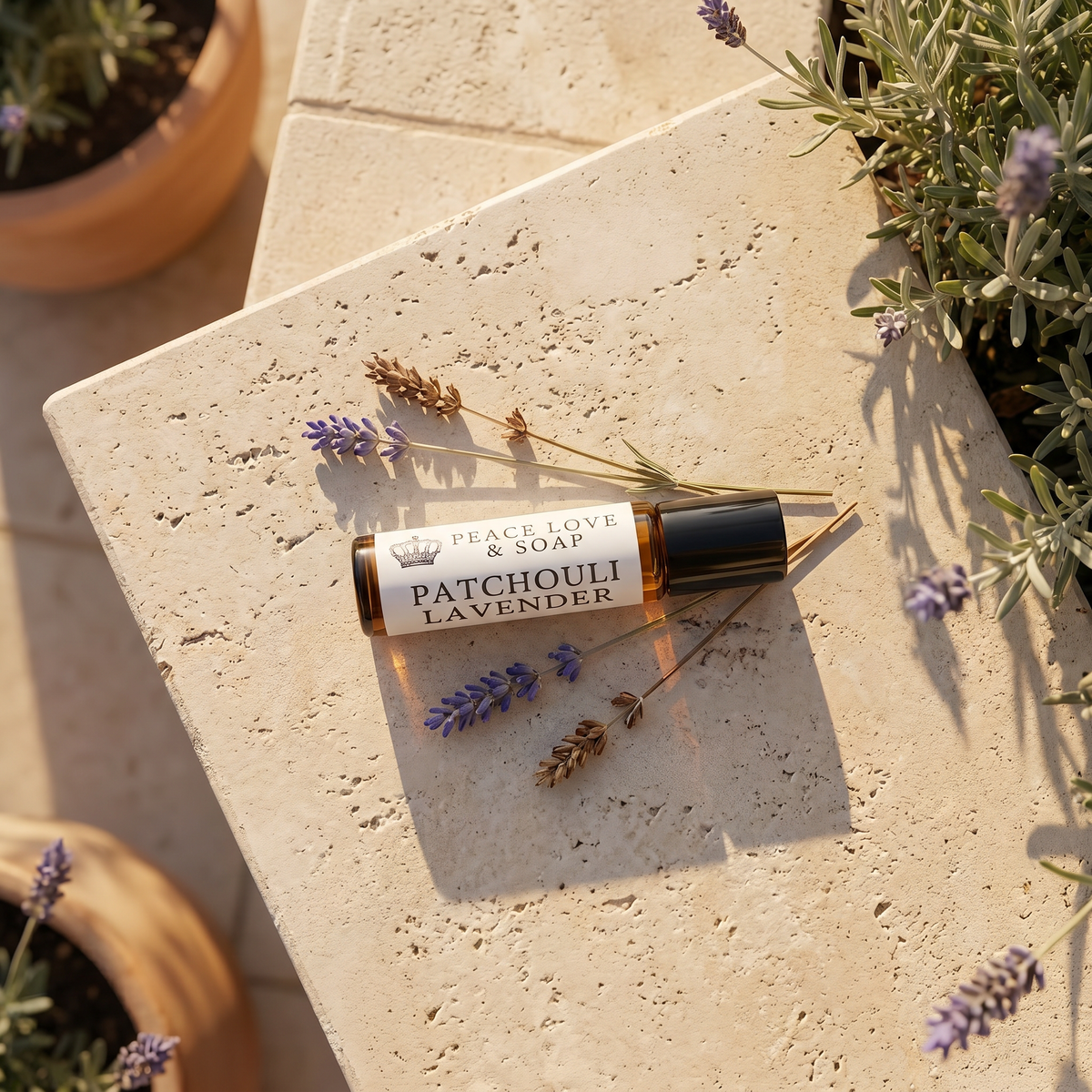 PATCHOULI LAVENDER ESSENTIAL OIL ROLL-ON