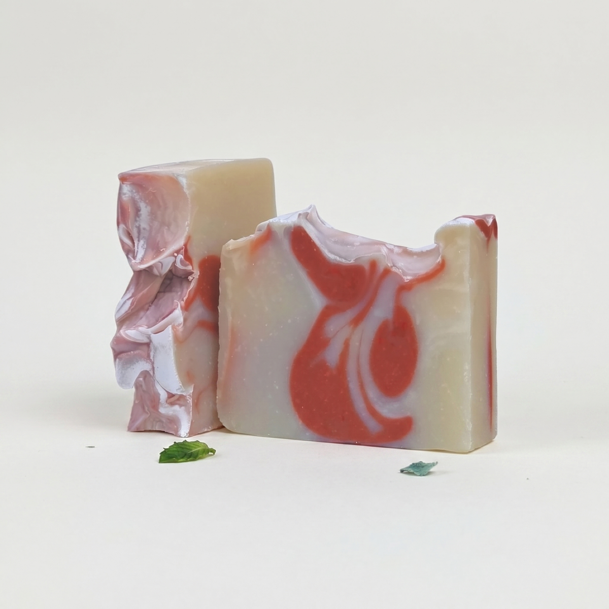 a close up of a piece of soap