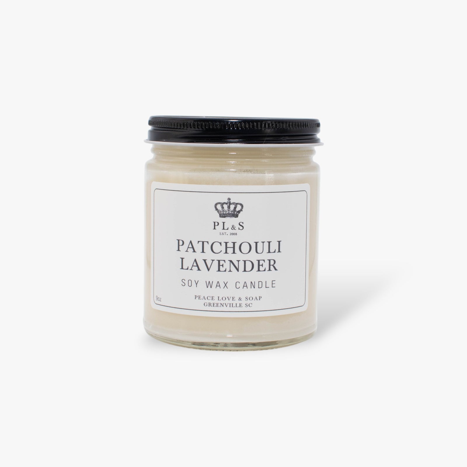 PATCHOULI LAVENDER - 9oz Soy Candle