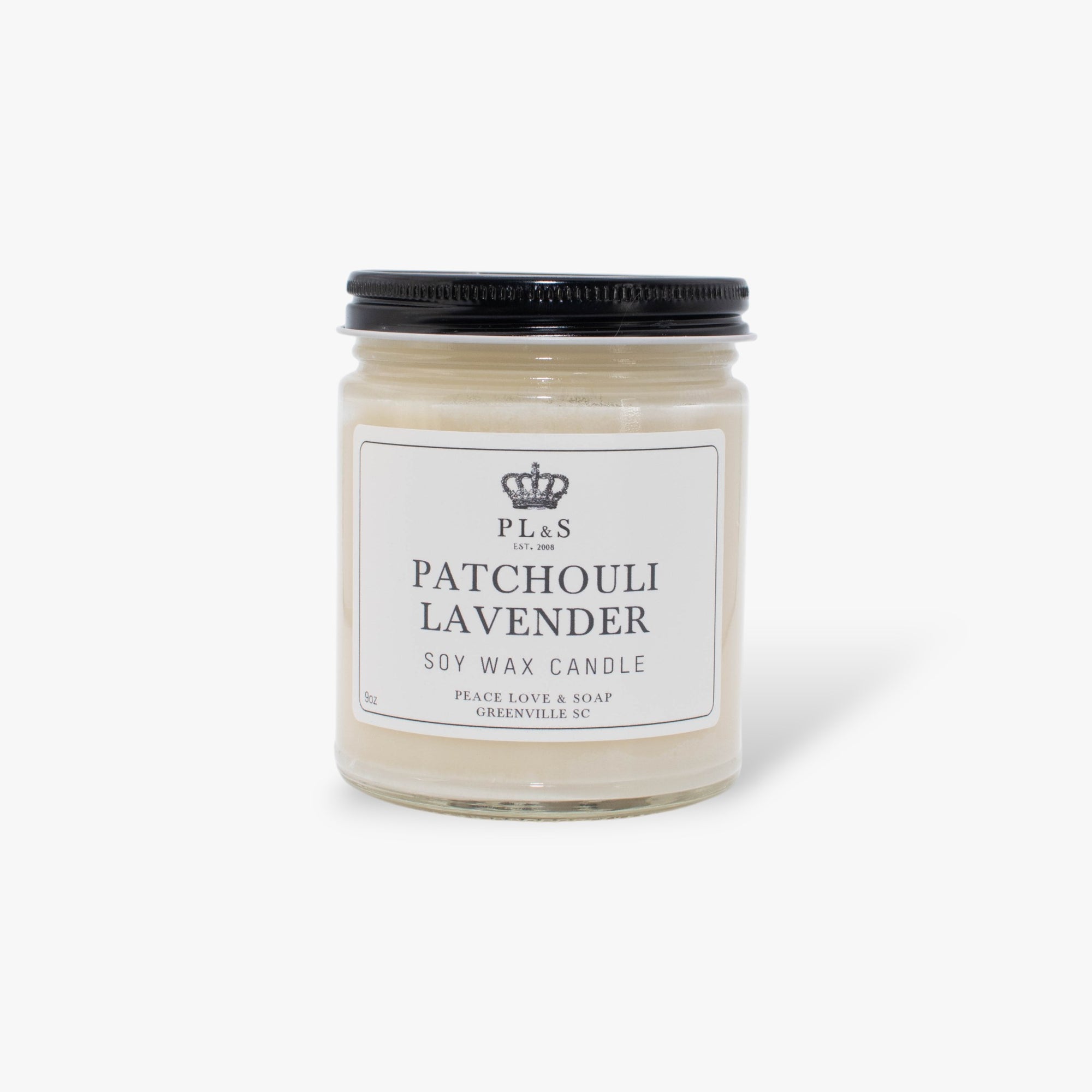PATCHOULI LAVENDER - 9oz Soy Candle