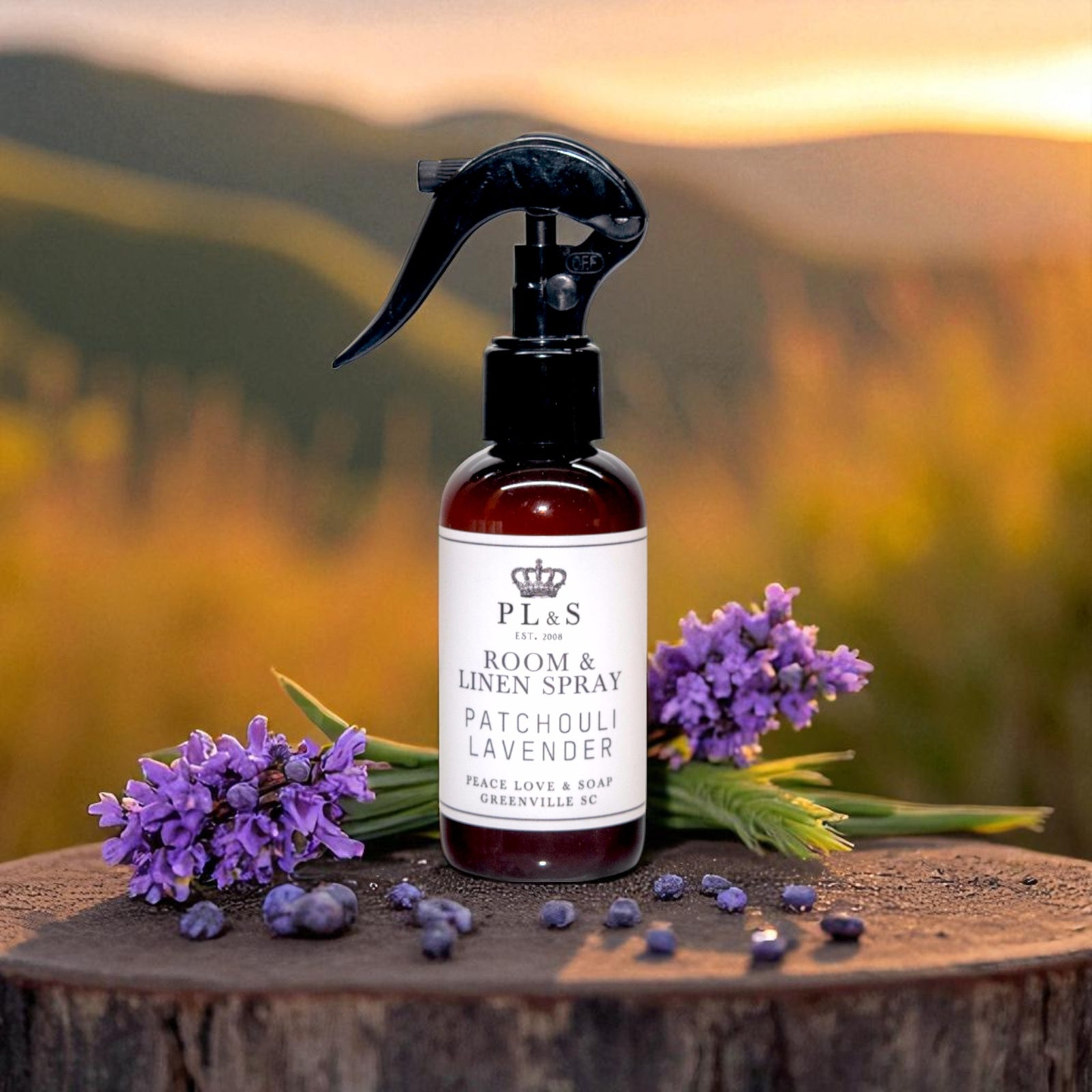 PATCHOULI LAVENDER - Room & Linen Spray