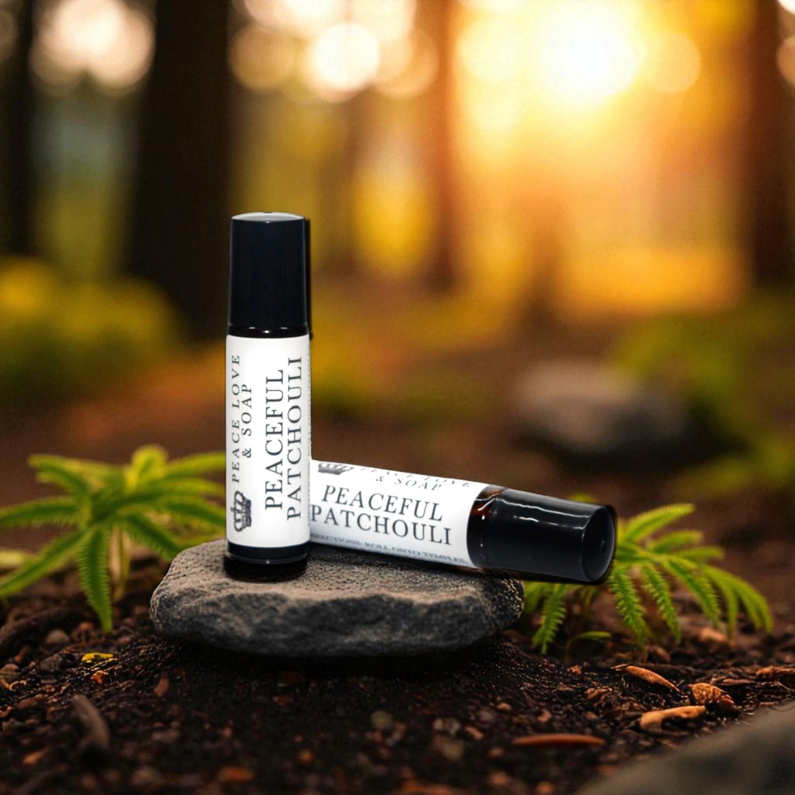 PEACEFUL PATCHOULI - Roll On Essential Oil Blend