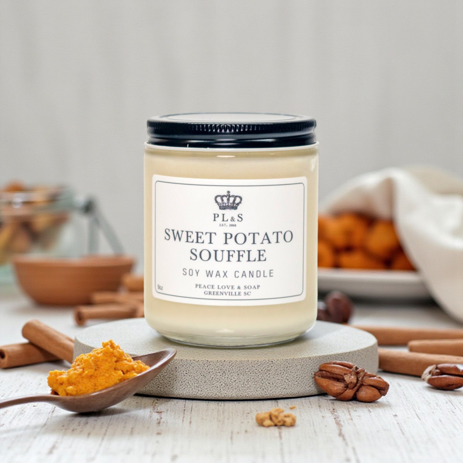 SWEET POTATO SOUFFLE - 9oz Soy Candle