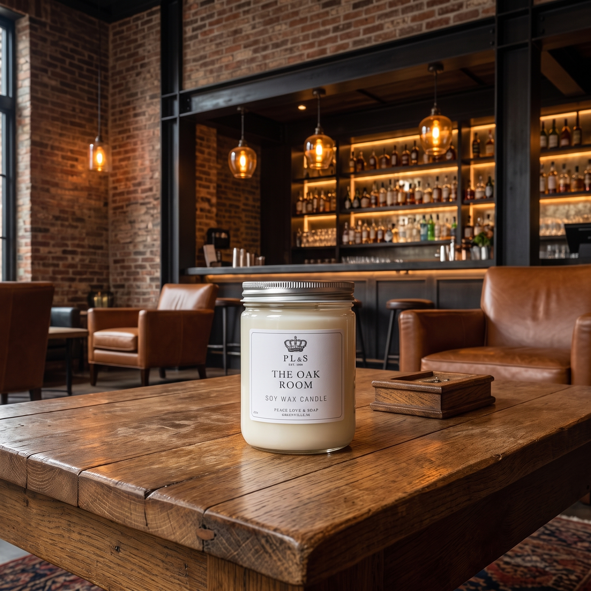 THE OAK ROOM 16 OZ SOY CANDLE