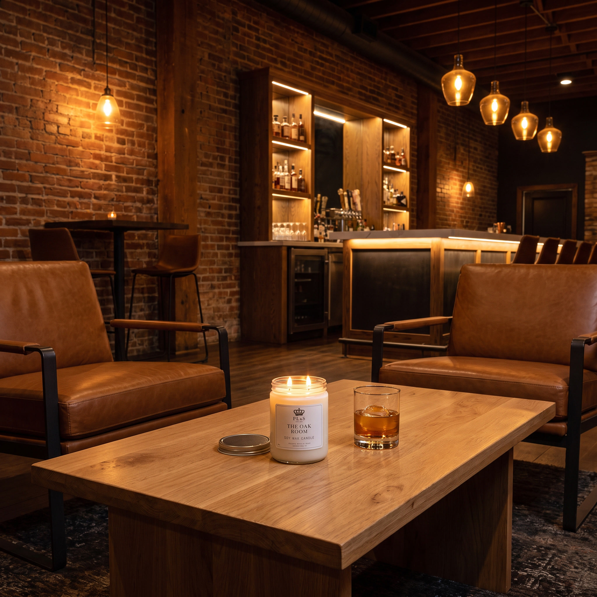 THE OAK ROOM 16 OZ SOY CANDLE
