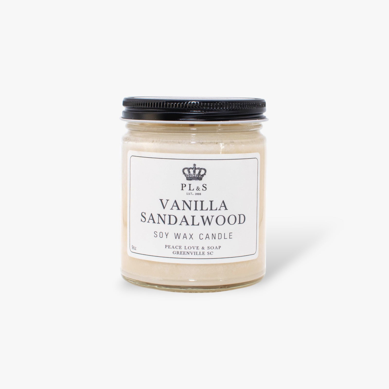 VANILLA SANDALWOOD - 9oz Soy Candle