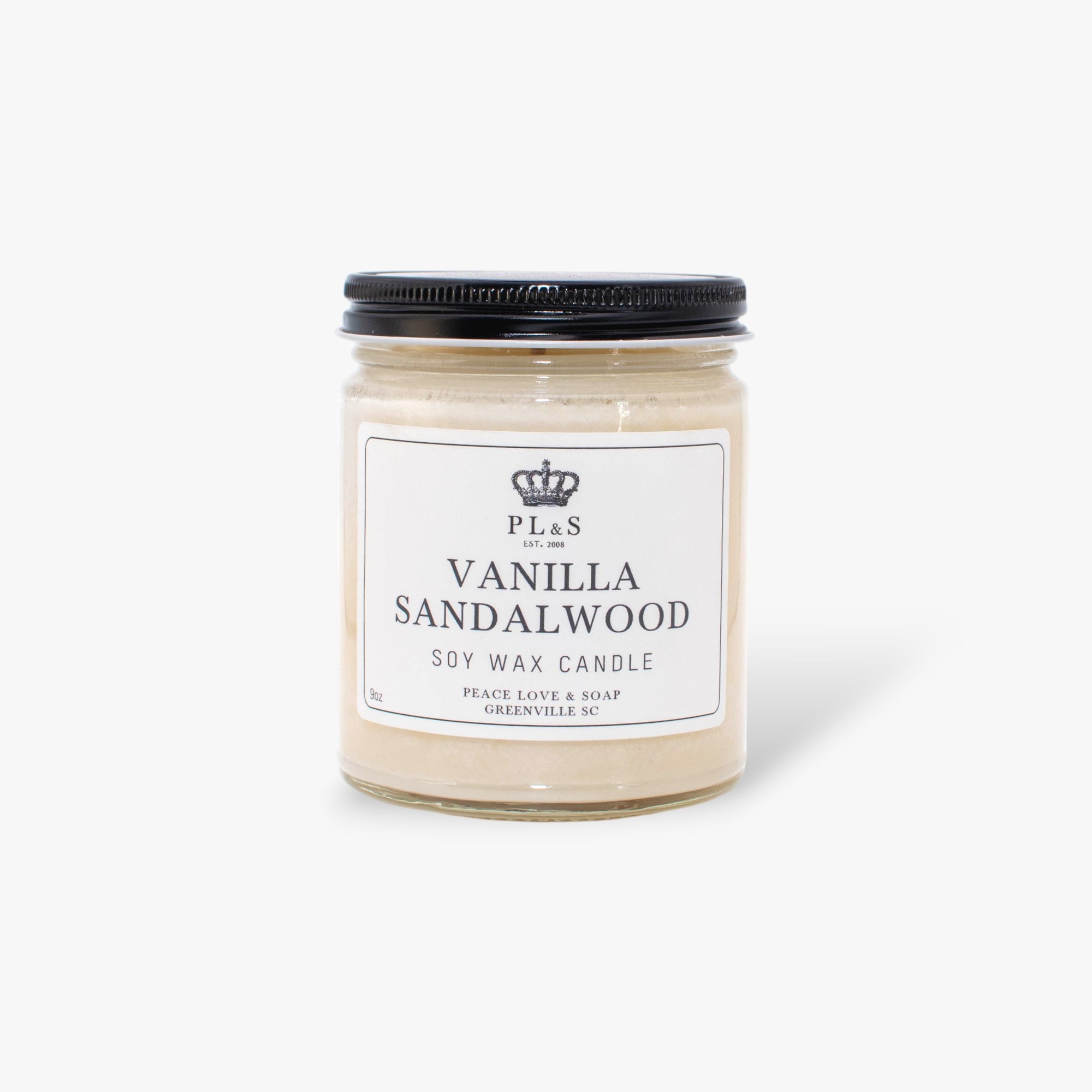 VANILLA SANDALWOOD - 9oz Soy Candle