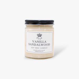 VANILLA SANDALWOOD - 9oz Soy Candle