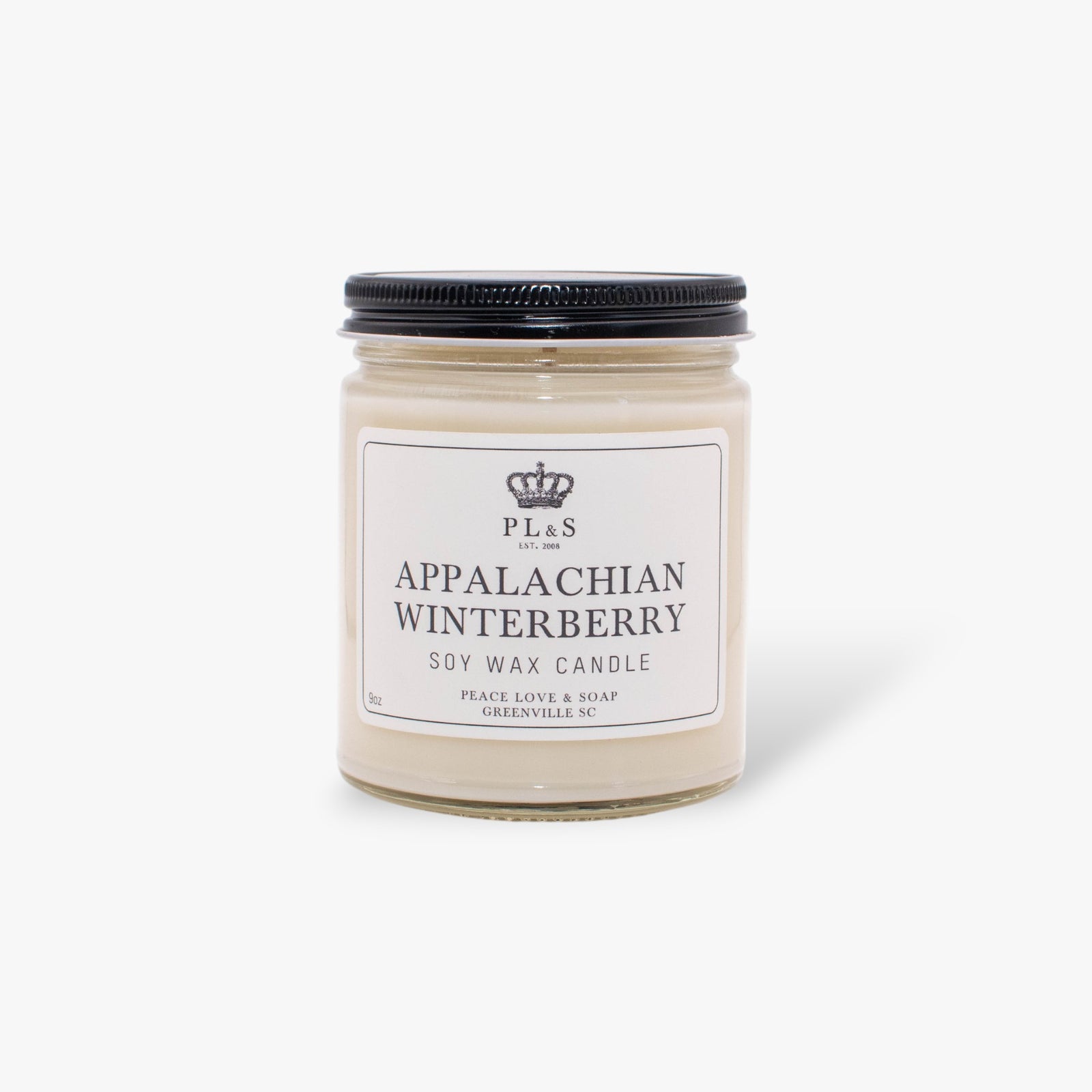 APPALACHIAN WINTERBERRY - 9oz Soy Candle
